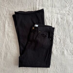 THE GREAT. The Rider jeans in black
